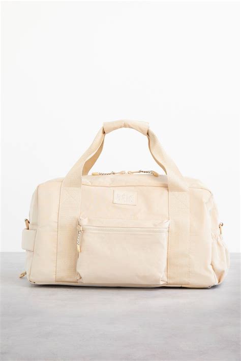 Nike x RM72 Nominated Set of Duffel & Tote Bag in Tan and 